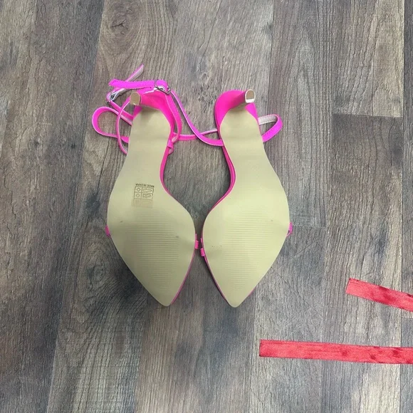 Hot pink 4 inch heels - Picture 5 of 5